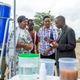 Hilonga and his team spend time testing the water before developing the filters